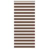 vidaXL Zebra zavjesa Smeđa 100x200 cm &Scaron;irina tkanine 95,9 cm Poliester