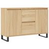 vidaXL Komoda boja hrasta sonome 101,5x35x70 cm od konstruiranog drva