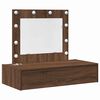 vidaXL Toaletni stol Smeđa 83 x 40 x 70 cm Konstruirano drvo