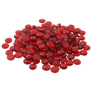 vidaXL Stakleni nugget 17-19 mm Skarlet Stakl