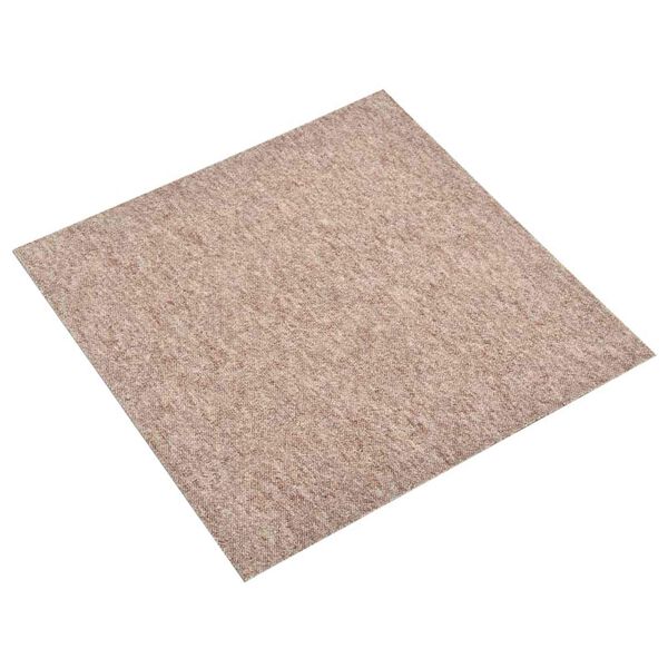 vidaXL Tepih 20 pcs Bež 50 x 50 cm 100% Polipropilen