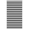 vidaXL Zavjesa zebra crna 130x230 cm &scaron;irina tkanine 125,9 cm poliester