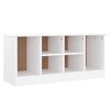 vidaXL Klupa za cipele ALTA bijela 100 x 35 x 45 cm masivna borovina