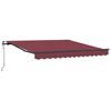 vidaXL Tenda na automatsko uvlačenje bordo 300 x 250 cm