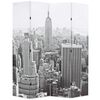 vidaXL Sklopiva sobna pregrada sa slikom New Yorka danju 160 x 170 cm