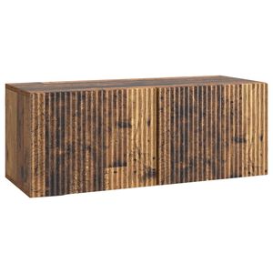 vidaXL TV ormar za zid Staro drvo 78,5 x 31 x 30 cm Konstruirano drvo
