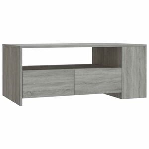 vidaXL Stolić za kavu boja hrasta 102x55x42 cm konstruirano drvo