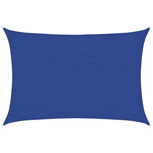 vidaXL Jedro za za&scaron;titu od sunca 160 g/m&sup2; plavo 2 x 2,5 m HDPE