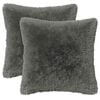 vidaXL Presvlaka za jastuk 2 pcs HEERLEN Svjetlosiva 30 x 30 cm