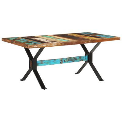 vidaXL Blagovaonski stol 180 x 90 x 76 cm od masivnog obnovljenog drva