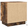 vidaXL Noćni ormar Dimljeni hrast 50 x 34,5 x 50 cm. Konstruirano drvo