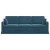 vidaXL Sofa Plava 228 x 78 x 80 cm Bar&scaron;un