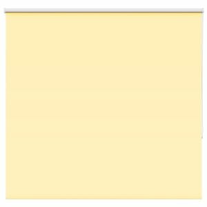 vidaXL Rolo zavjesa za zamračivanje žuta 145x130 cm &scaron;irina tkanine 141,6 cm poliester