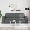vidaXL Sofa 180cm Tamno siva Metal