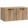 vidaXL TV ormar za zid 59,5 x 31 x 30 cm Hrast artisan