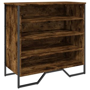 vidaXL Ormarić za cipele boja hrasta 80 x 38 x 78 cm konstruirano drvo