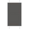 vidaXL Plisirana roleta crna 70x150 cm &scaron;irina tkanine 69,4 cm