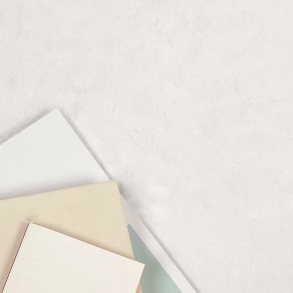 vidaXL Faux Rabbit Fur Rug Olite Bijelo 120 x 170 cm Poliester