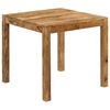 vidaXL Blagovaonski stol od masivnog drva manga 82 x 80 x 76 cm