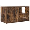 vidaXL Kutni ormarić boja dimljenog hrasta 200x40x45 konstruirano drvo