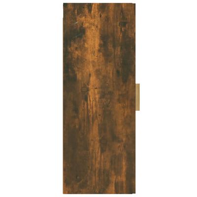 vidaXL Zidni ormarić boja dimljenog hrasta 34,5 x 34 x 90 cm drveni