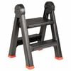 vidaXL Ljestve Crna i crvena 46 x 30 x 63 cm PP i elastomer
