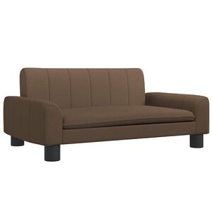 vidaXL Krevet za pse smeđi 70 x 45 x 30 cm od tkanine