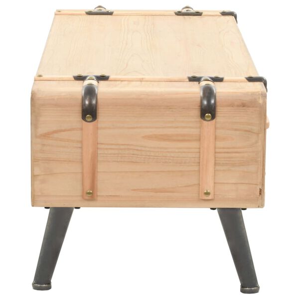 vidaXL TV ormarić 110 x 33 x 35 cm od masivne jelovine