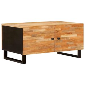 vidaXL Kava Stol Smeđa 80 x 50 x 40 cm Čvrsto drvo manga