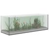 vidaXL Akvarij s pohranom *Transparent*an 60 x 20 x 20 cm Stakl