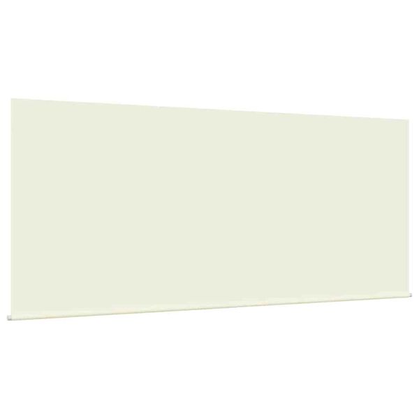 vidaXL Skrovita tenda Krema 300 x 200 cm Poliester i aluminij