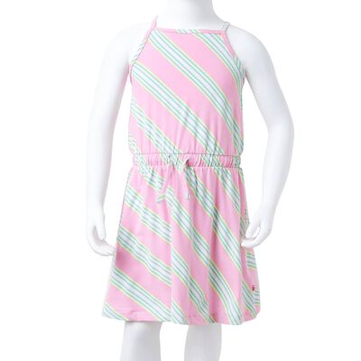 Dječja haljina bez rukava s vezicom ružičasta 92