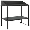 vidaXL Stalak za biljke antracit 100 x 54,5 x 100 cm pocinčani čelik