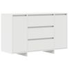 vidaXL Kreveta s ladicama Bijelo 120 x 41 x 75 cm Konstruirano drvo
