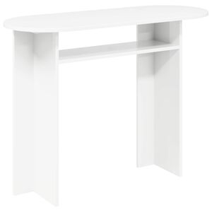 vidaXL Konzolna stolica Bijela 100 x 39,5 x 75 cm Konstruirano drvo