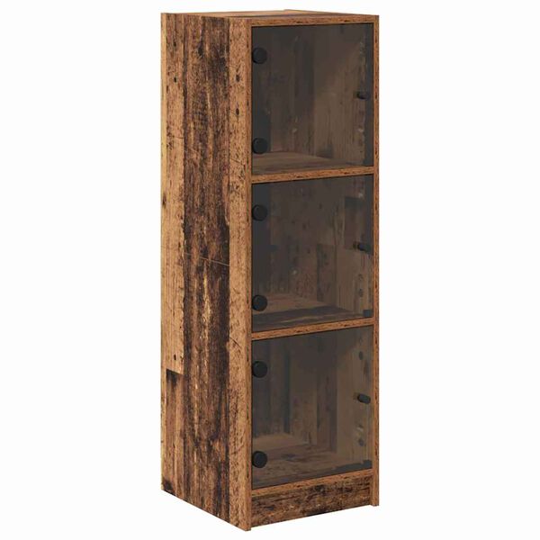 vidaXL Highboard Staro drvo 35 x 37 x 109 cm Konstruirano drvo