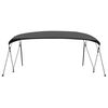 vidaXL Tenda bimini s 4 luka antracit 243 x (230 - 244) x 137 cm
