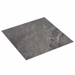 vidaXL Podne daske Crna i bijela 5,11 m&sup2; 55 kom. PVC