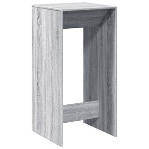 vidaXL Barski stol siva boja hrasta 51x50x103,5 cm konstruirano drvo
