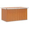 vidaXL Vanjska kutija za spremanje boja drva 129 x 67 x 65 cm
