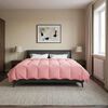 vidaXL Ljetni pokrivač &Scaron;onerisan Ružičasta 240 x 260 cm Mikrovlakna
