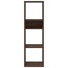 vidaXL Ormarić za knjige smeđi hrast 34x31x112 cm konstruirano drvo