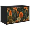 vidaXL TV ormar za montažu na zid ZAANDAM 69 x 33 x 40 cm Crni hrast
