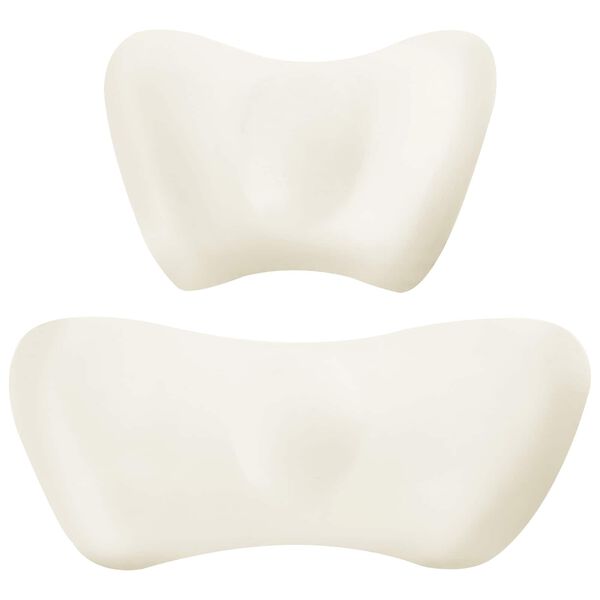 vidaXL Jastuk s jastukom Podesiva 2 pcs Siva 4D mreža