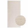 vidaXL Tepih ZIZUR 100 x 200 cm s izgledom jute unutarnji i vanjski