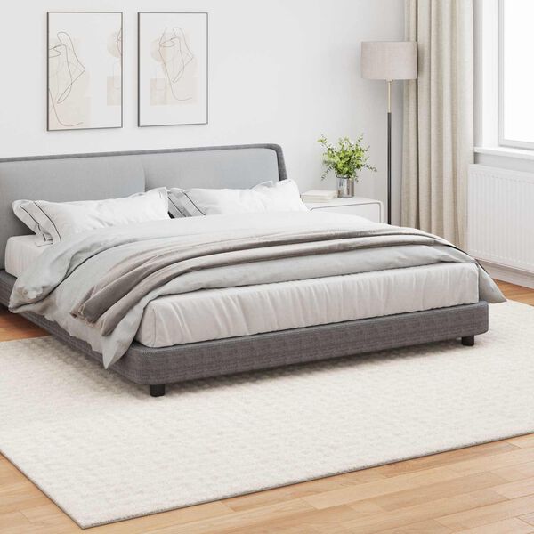 vidaXL Tepisi za područja HUARTE Krema 340 x 240 cm Poliester