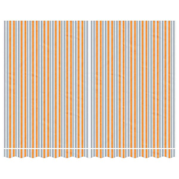 vidaXL Zamjenska tkanina za tendu raznobojna prugasta 3x2,5 m