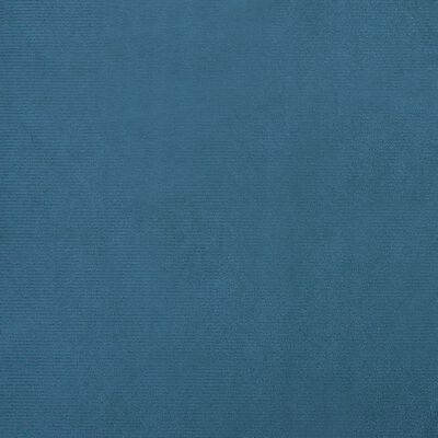 vidaXL Krevet za pse plavi 100 x 54 x 33 cm baršunasti