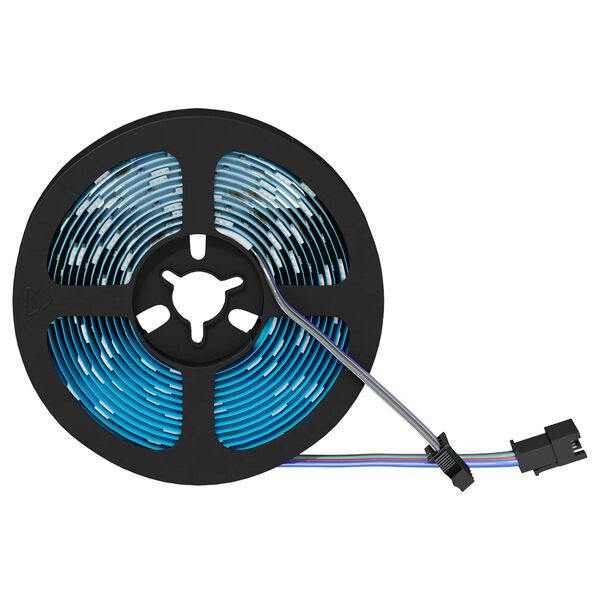 vidaXL LED traka 2 pcs Crna i prozirna 3000 mm Bakar i plastika