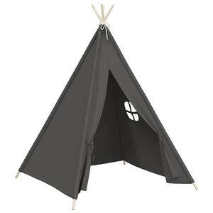 vidaXL Dječji &scaron;ator tipi od breskvine kore sivi 120 x 120 x 150 cm